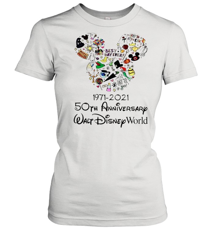 1971 2021 50th Anniversary MIckey mouse shirt Classic Women's T-shirt