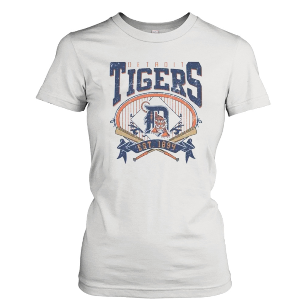 Vintage Detroit Tigers T-shirt, Detroit Baseball Shirt, Detroit EST 1894  T-shirt, Vintage Baseball Fan Shirt
