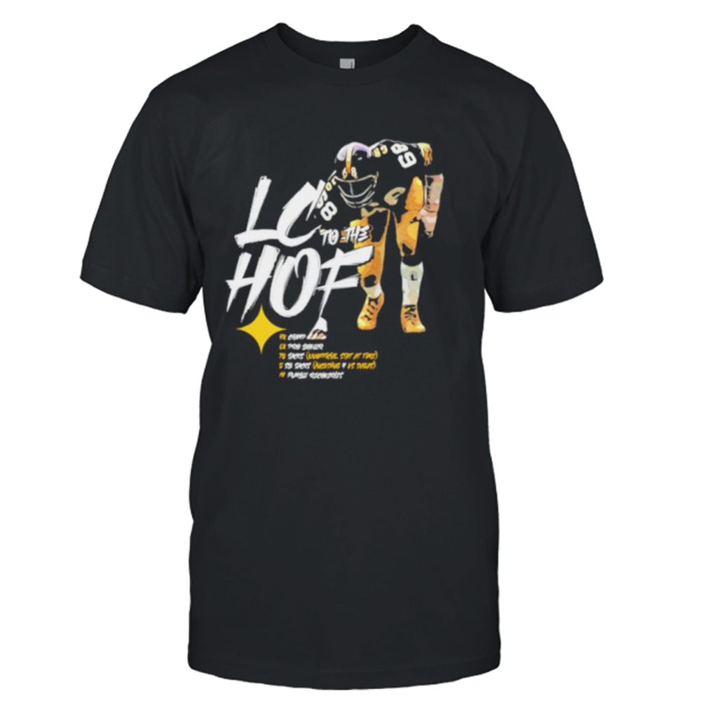 Pittsburgh Steelers LC to the HOF shirt