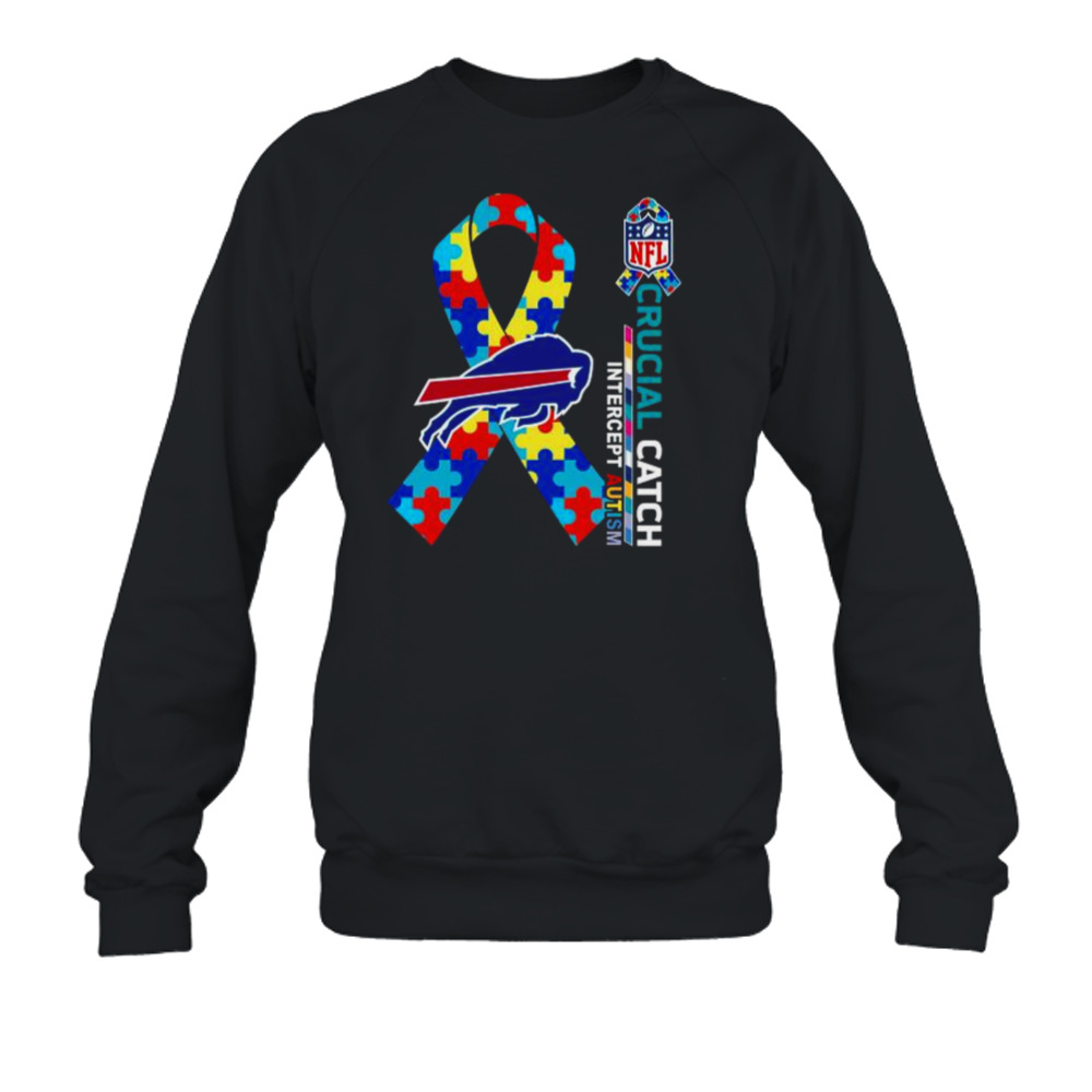 Buffalo Bills Crucial Catch Intercept Autism 2023 Shirt - Bring Your Ideas,  Thoughts And Imaginations Into Reality Today