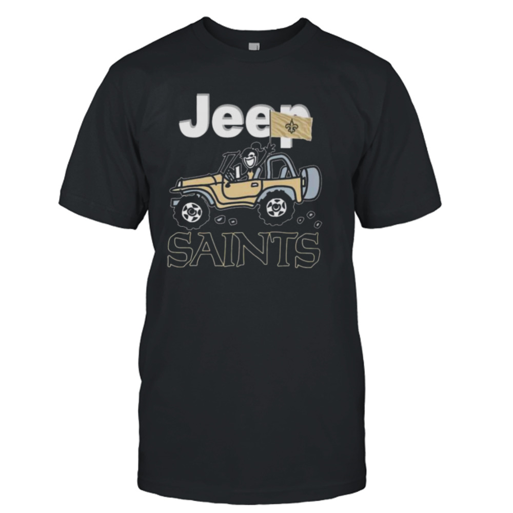 Jeep New Orleans Saints 2023 shirt