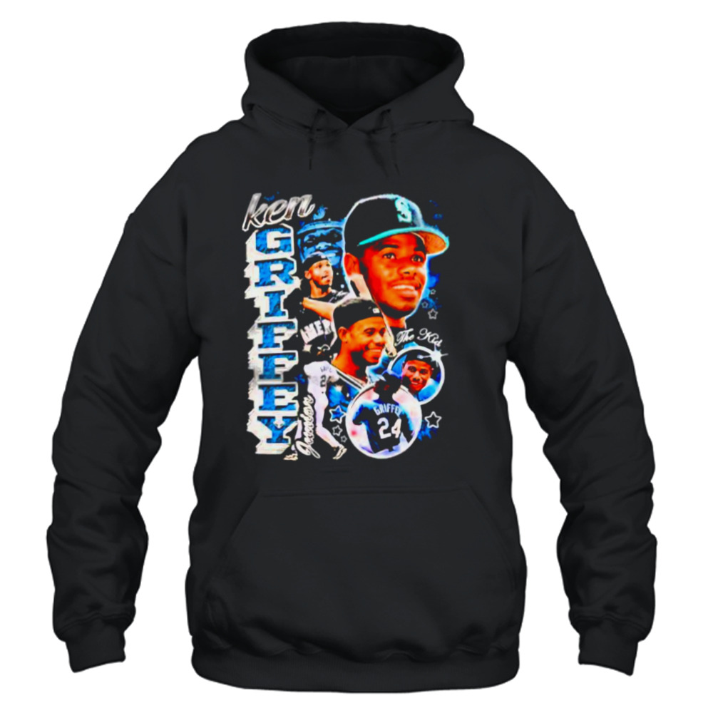 The Kid Baseball Vintage Signature Ken Griffey Jr Shirt