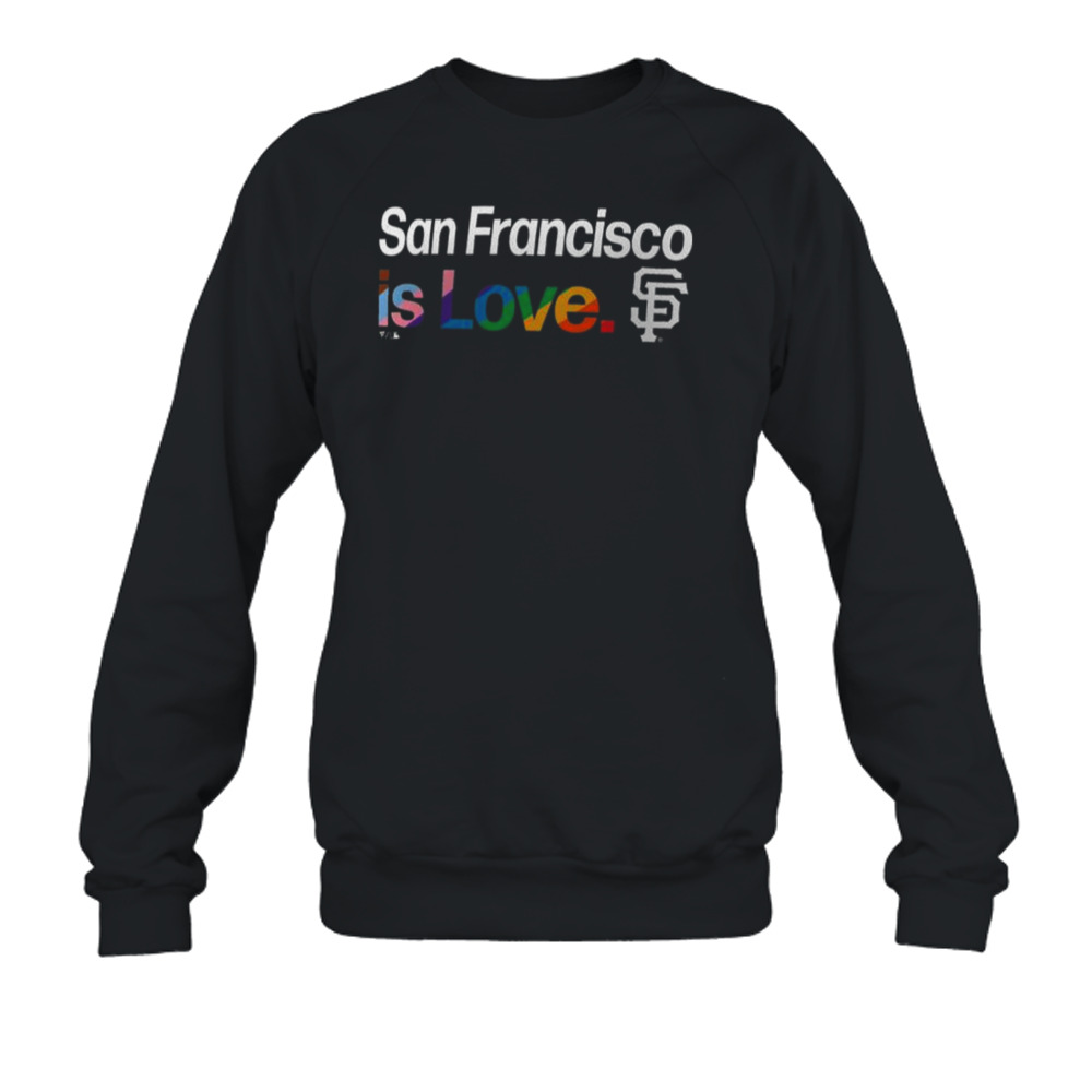 San Francisco Giants Is Love Profile Pride Shirt