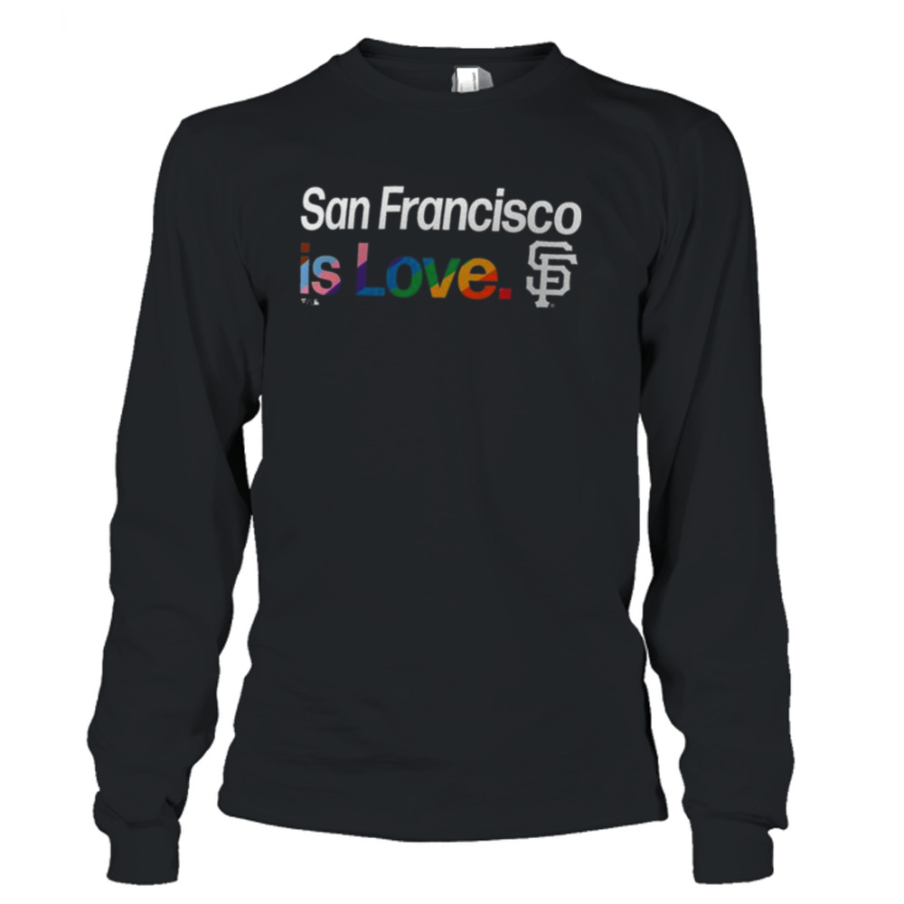 San Francisco Giants Is Love Profile Pride Shirt