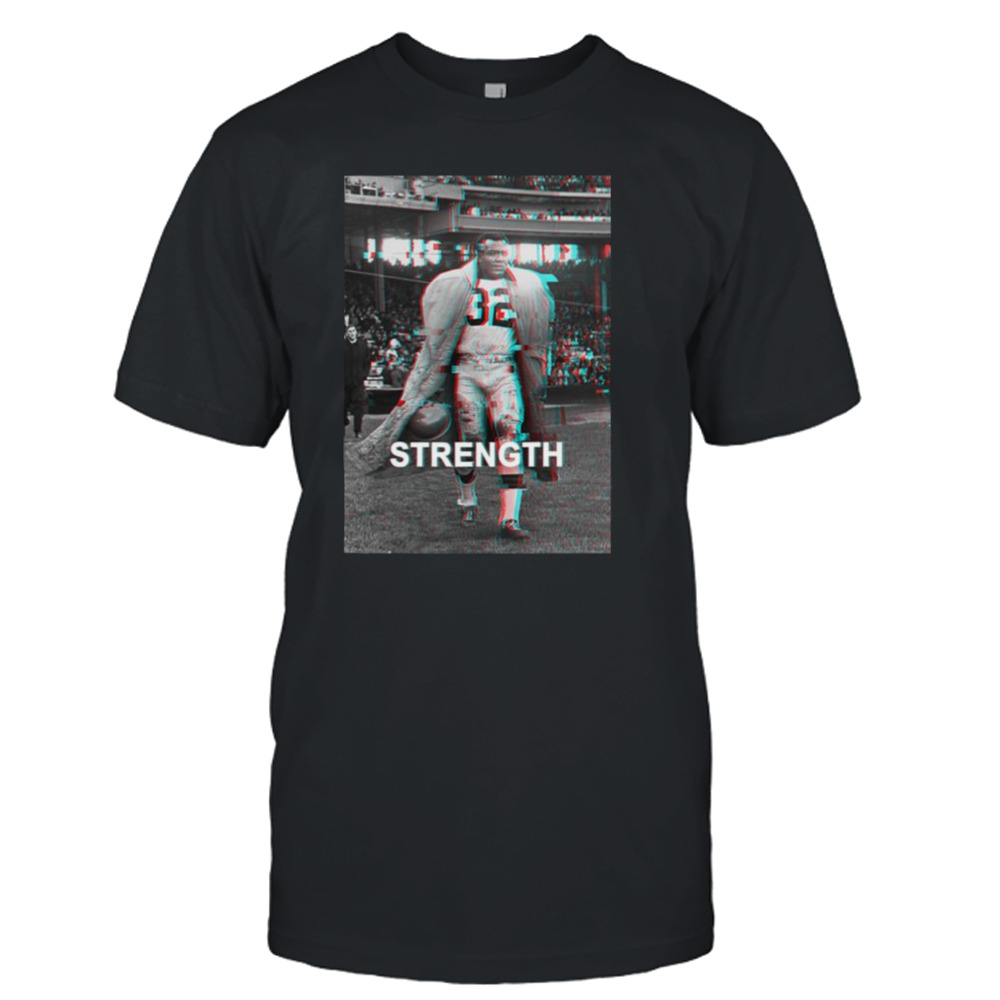 Strength Graphic Jim Brown Shirt - Yesweli