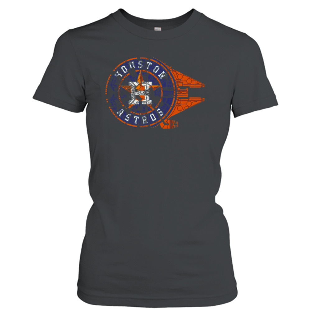 Premium 2023 houston astros millennium falcon cool baseball and star wars  shirt, hoodie, sweater, long sleeve and tank top