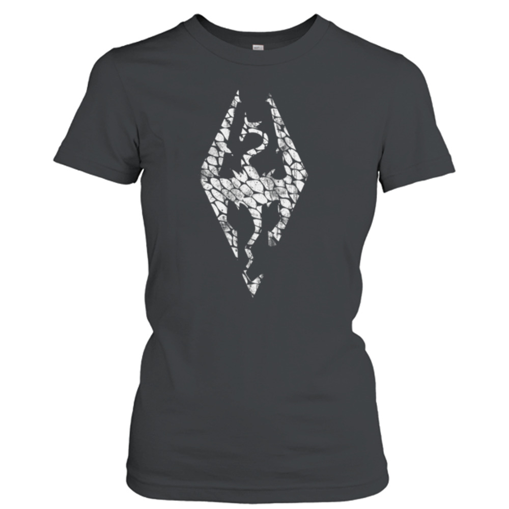 Dragonborn Icon The Elder Scrolls shirt 2 Ladies T-Shirt