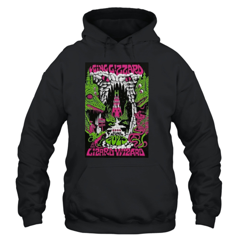 King Gizzard June 1-4 2023 The Caverns, Tennessee Poster shirt 4 Unisex Hoodie
