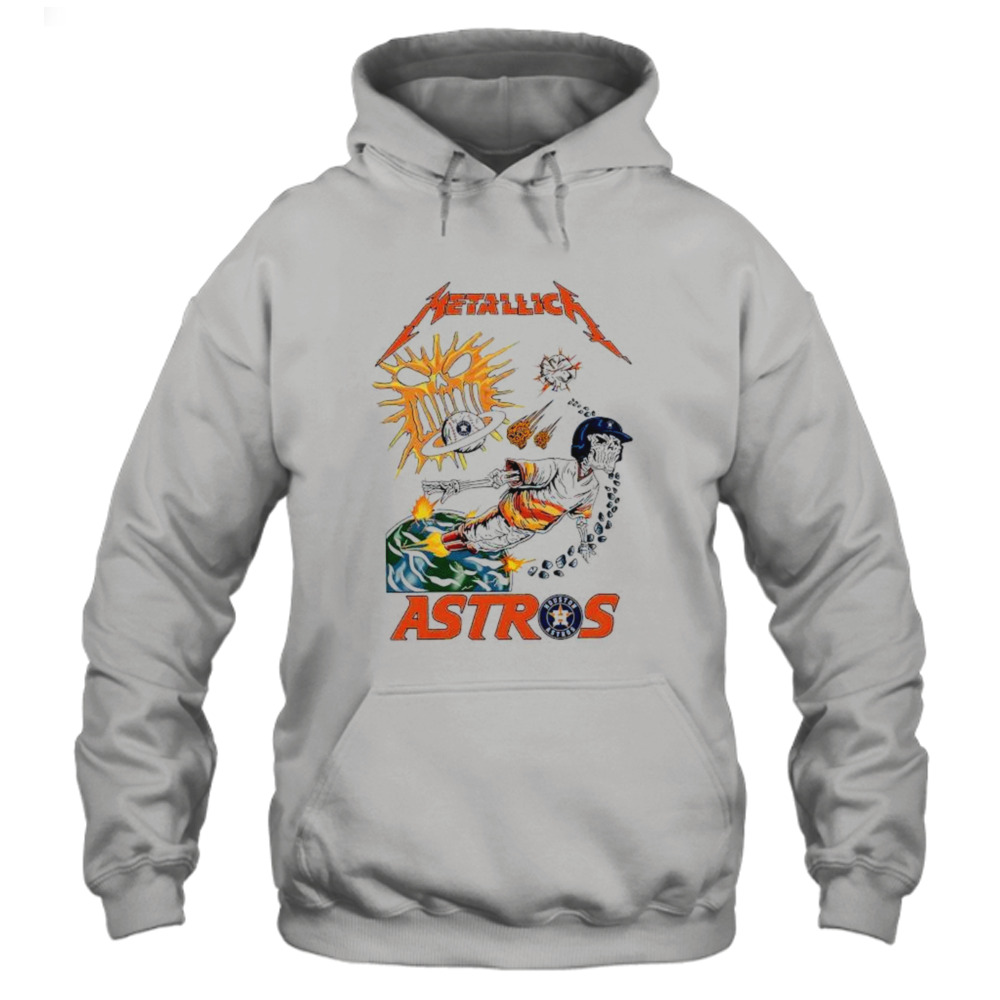 Metallica Houston Astros Skeleton 2023 Shirt