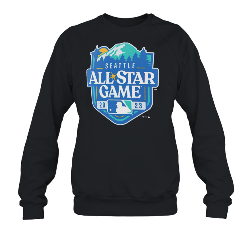 Seattle All-Star Game Wordmark 2023 MLB shirt 5 Crewneck Sweatshirt