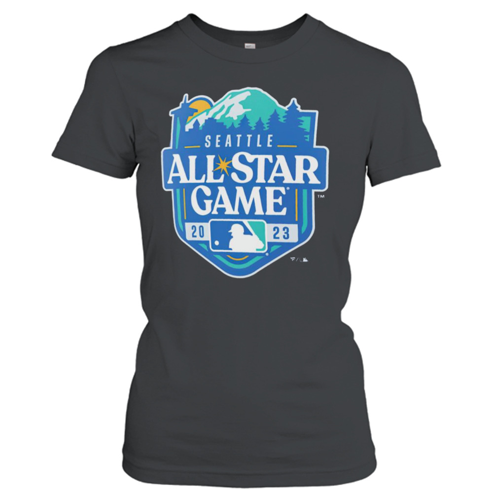 Seattle All-Star Game Wordmark 2023 MLB shirt 2 Ladies T-Shirt