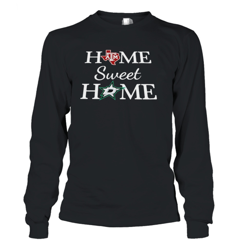 texas Baseball and Dallas Hockey Home Sweet Home shirt 3 Long Sleeve T-Shirt