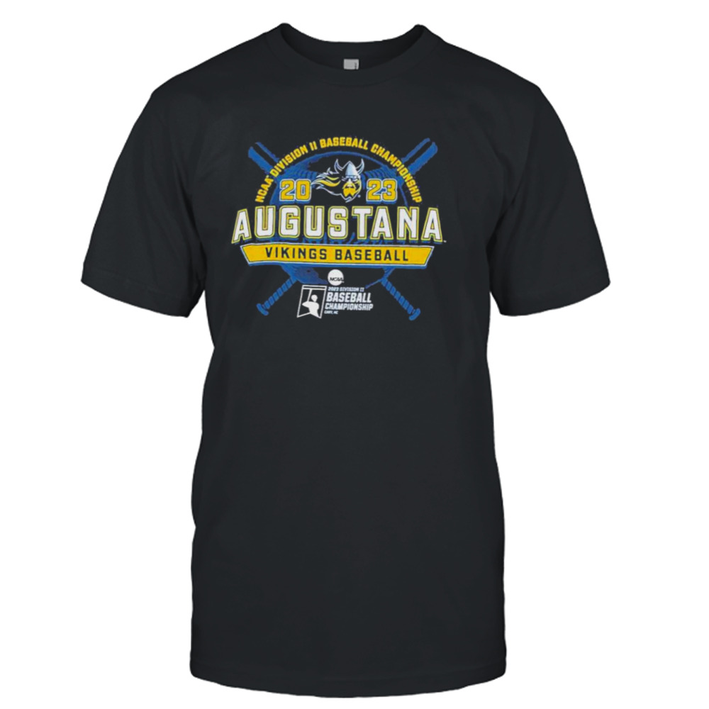 Official Augustana Vikings 2023 NCAA Division II baseball championship shirt,  hoodie, sweater, long sleeve and tank top