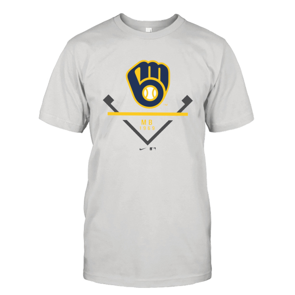 Logo Milwaukee Brewers Mb 1969 Shirt