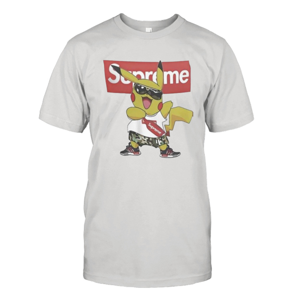 Pikachu Supreme Box Logo Shirt