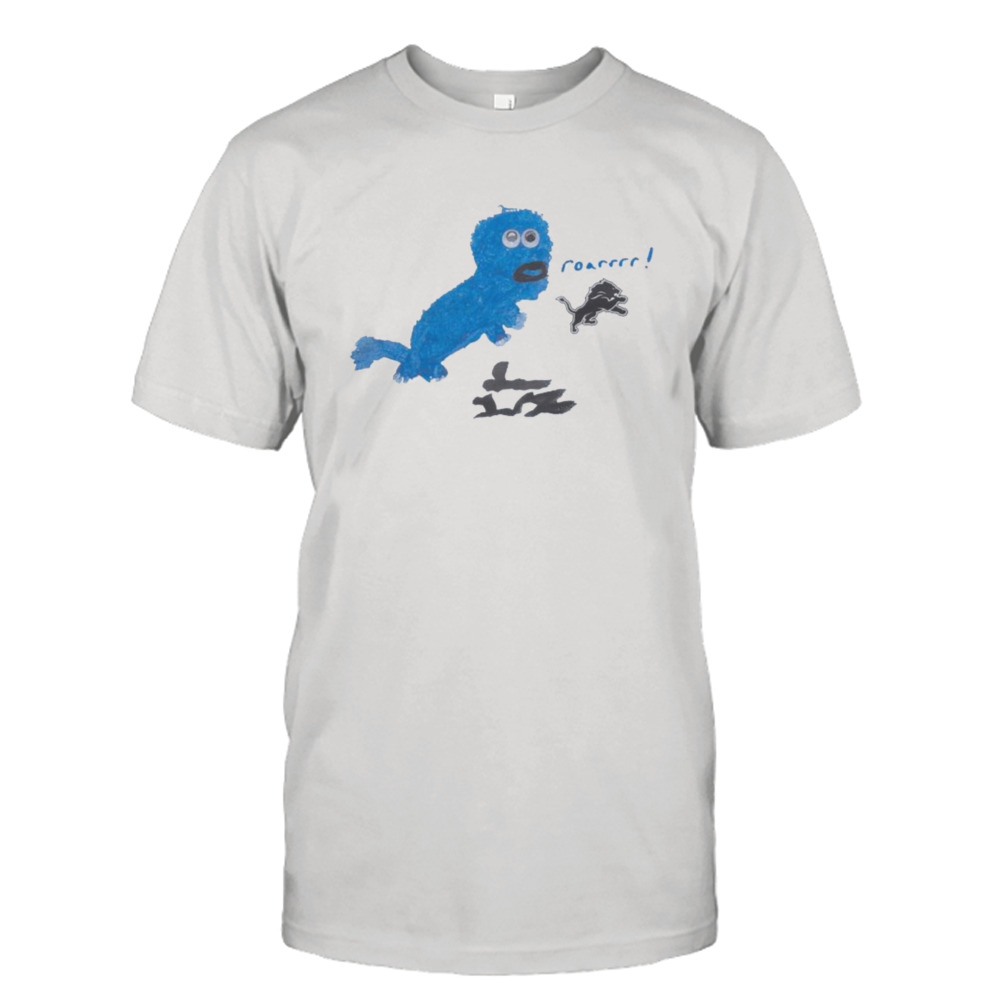 Detroit Lions christmas Funny Black Unisex T Shirt Tree S-3XL