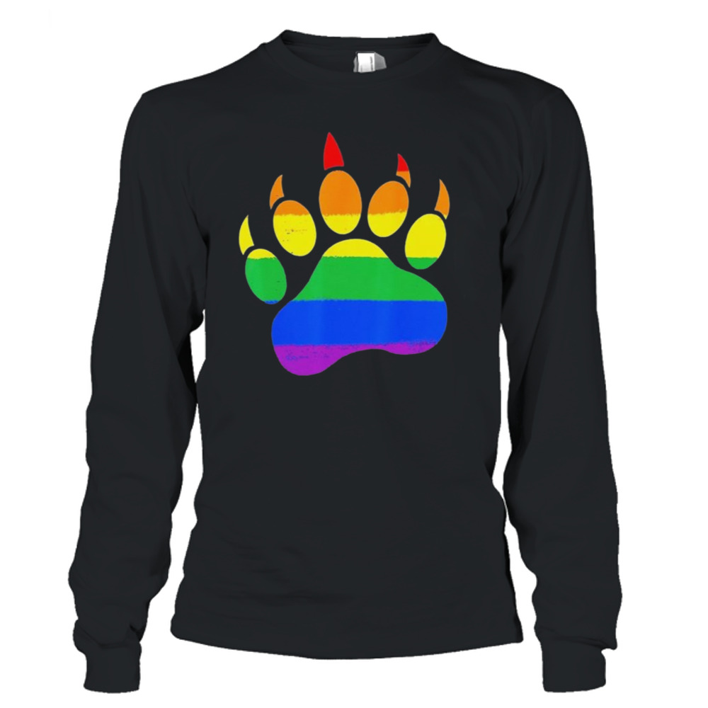 Gay Bear Paw Pride LGBT Pride Polar Cubs T Shirt - Bring Your Ideas,  Thoughts And Imaginations Into Reality Today