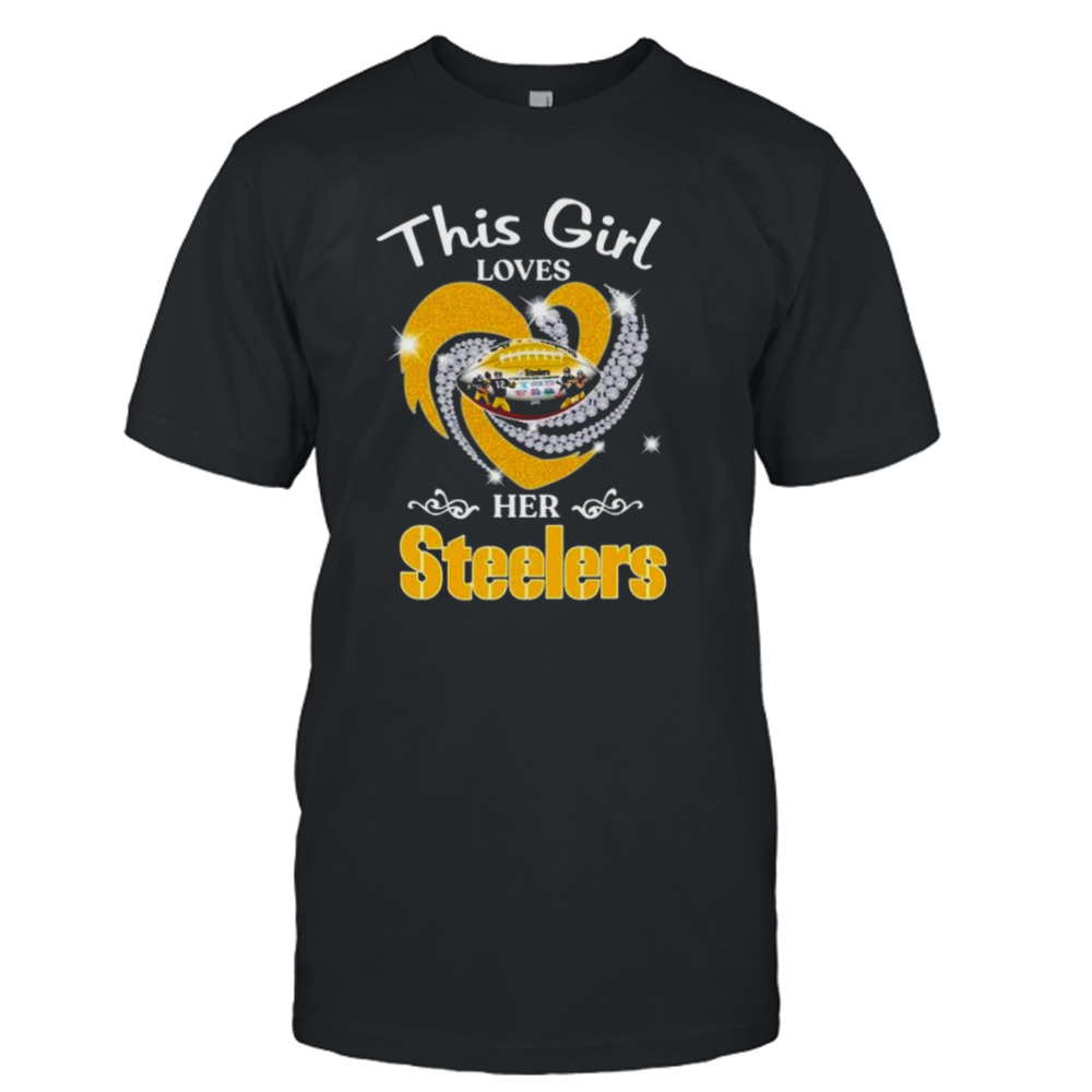 This Girl Loves Her Steelers T shirt