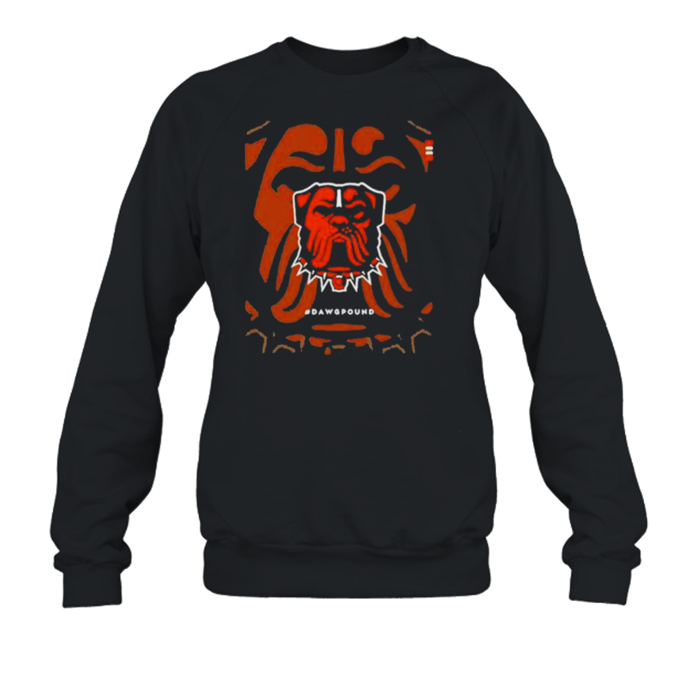 Cleveland browns dawg pound new dog logo shirt, hoodie, longsleeve