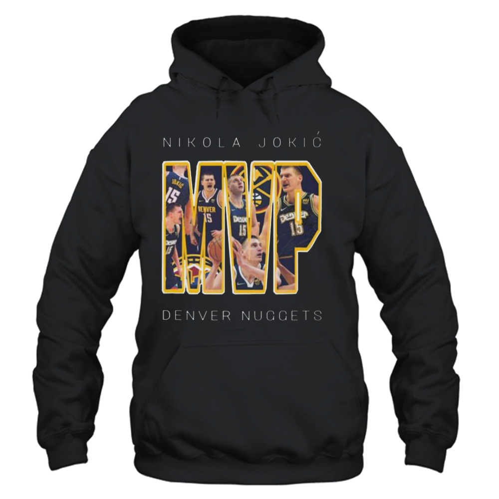 Denver Nuggets 2023 NBA Finals Champions Nikola Jokic MVP shirt 4 Unisex Hoodie