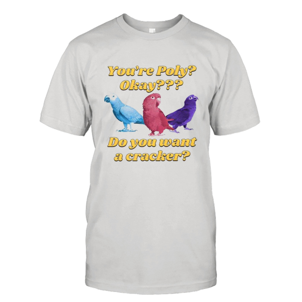 You’re Poly Okay Do You Want A Cracker shirt 1 Unisex Tee