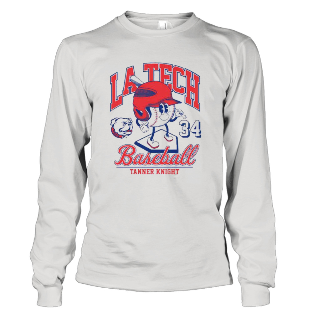 Louisiana Tech Bulldogs Tanner Knight 2023 Ncaa Baseball Shirt