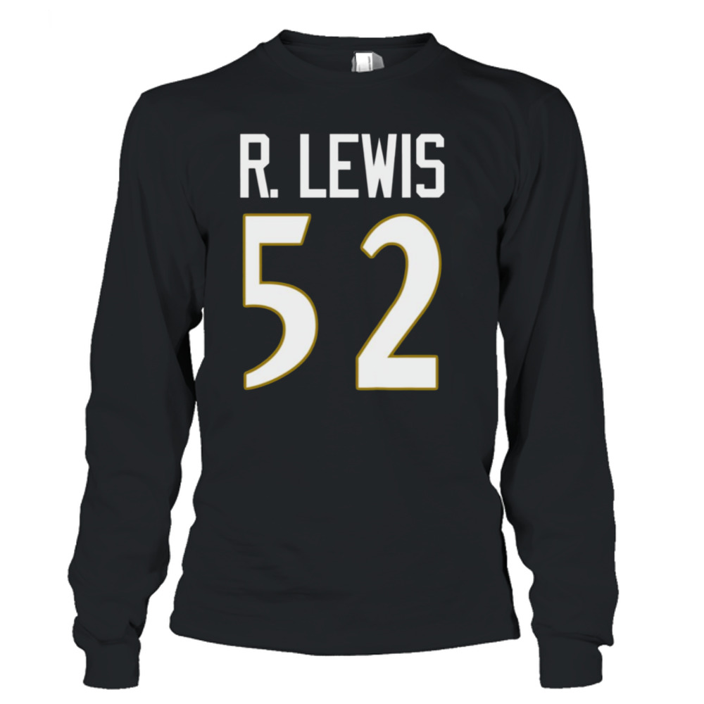 52 Goat Ray Lewis Ravens Shirt - Peanutstee