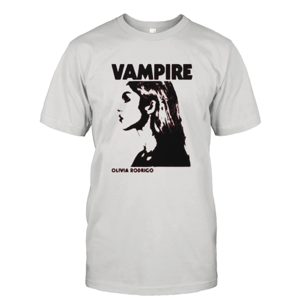 Olivia Rodrigo Vampire Shirt, Vintage Olivia Rodrigo T-Shirt, Olivia Rodrigo  New Song Shirt, Vampire Shirt