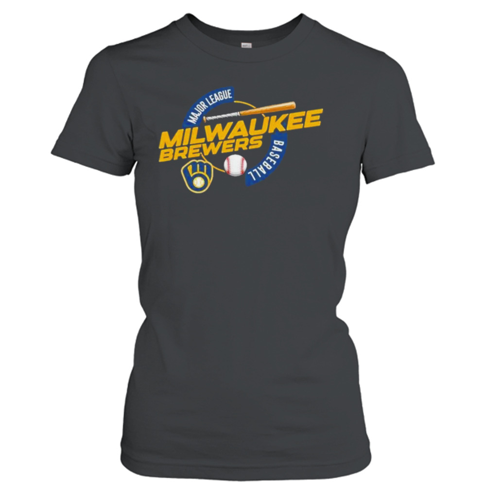 Baseball and logo life is better with milwaukee brewers shirt, hoodie,  sweater, long sleeve and tank top