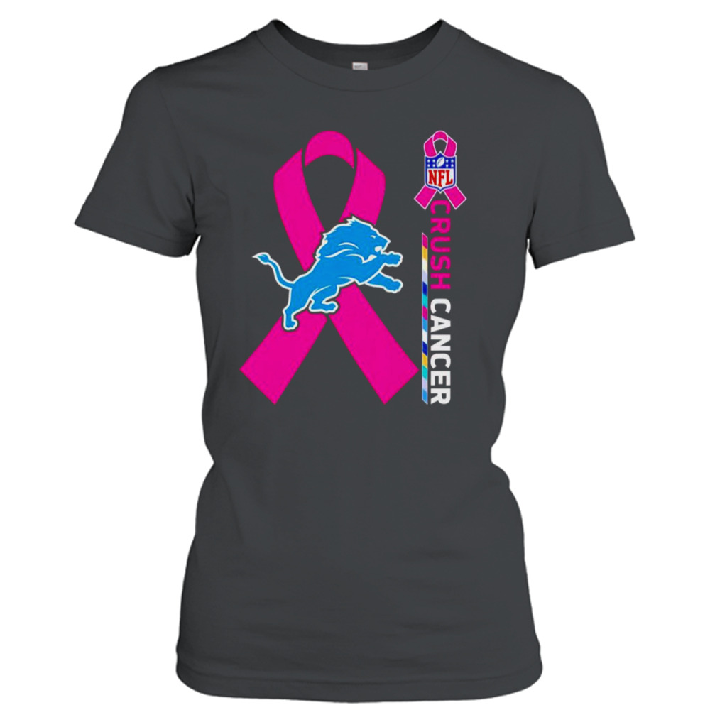 detroit Lions NFL Crush Cancer shirt