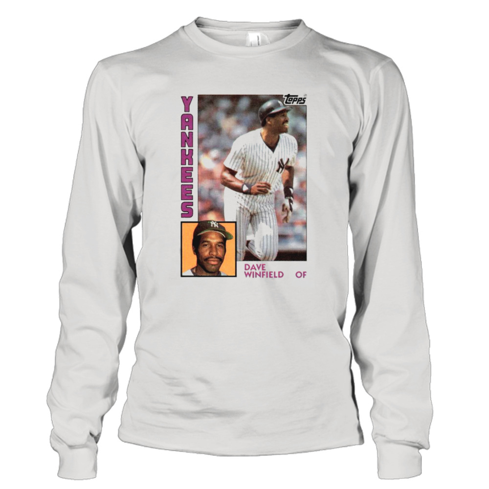 1984 Topps Baseball Dave Winfield Yankees Shirt - YesItCustom