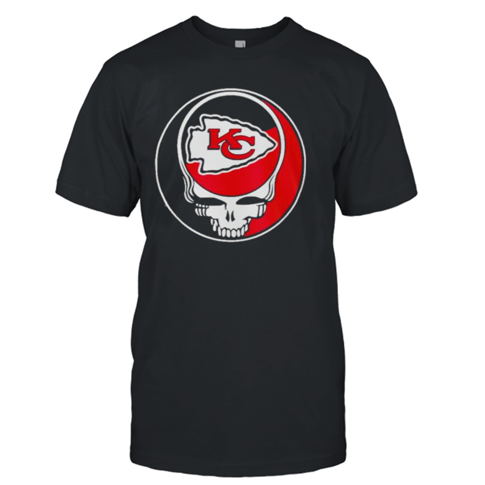 Official kansas city chiefs nfl special grateful dead 2023 shirt