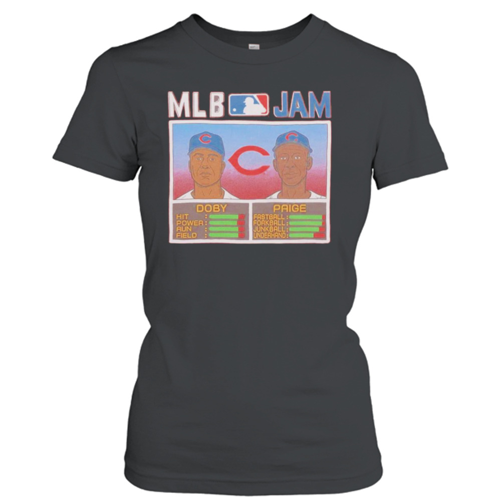 Official MLB Jam Cleveland Larry Doby And Satchel Paige Shirt