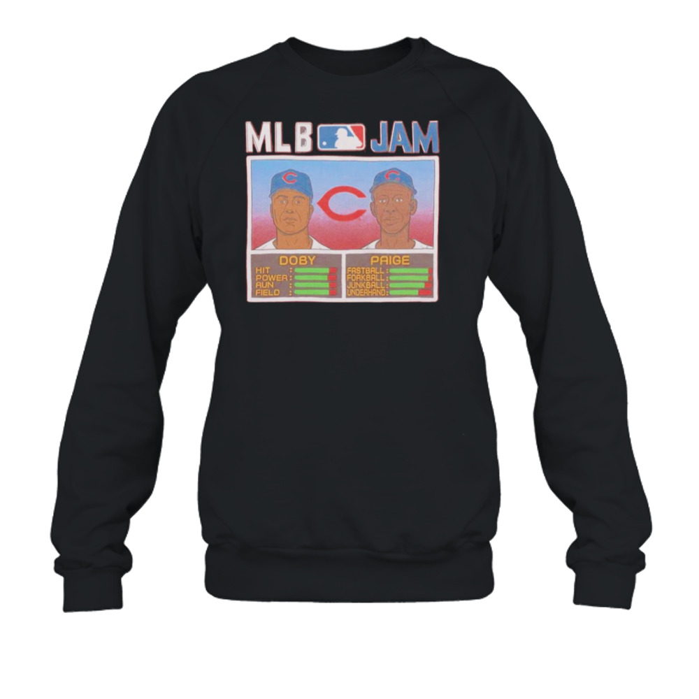 Mlb Jam Cleveland Larry Doby And Satchel Paige Logo Shirt, hoodie