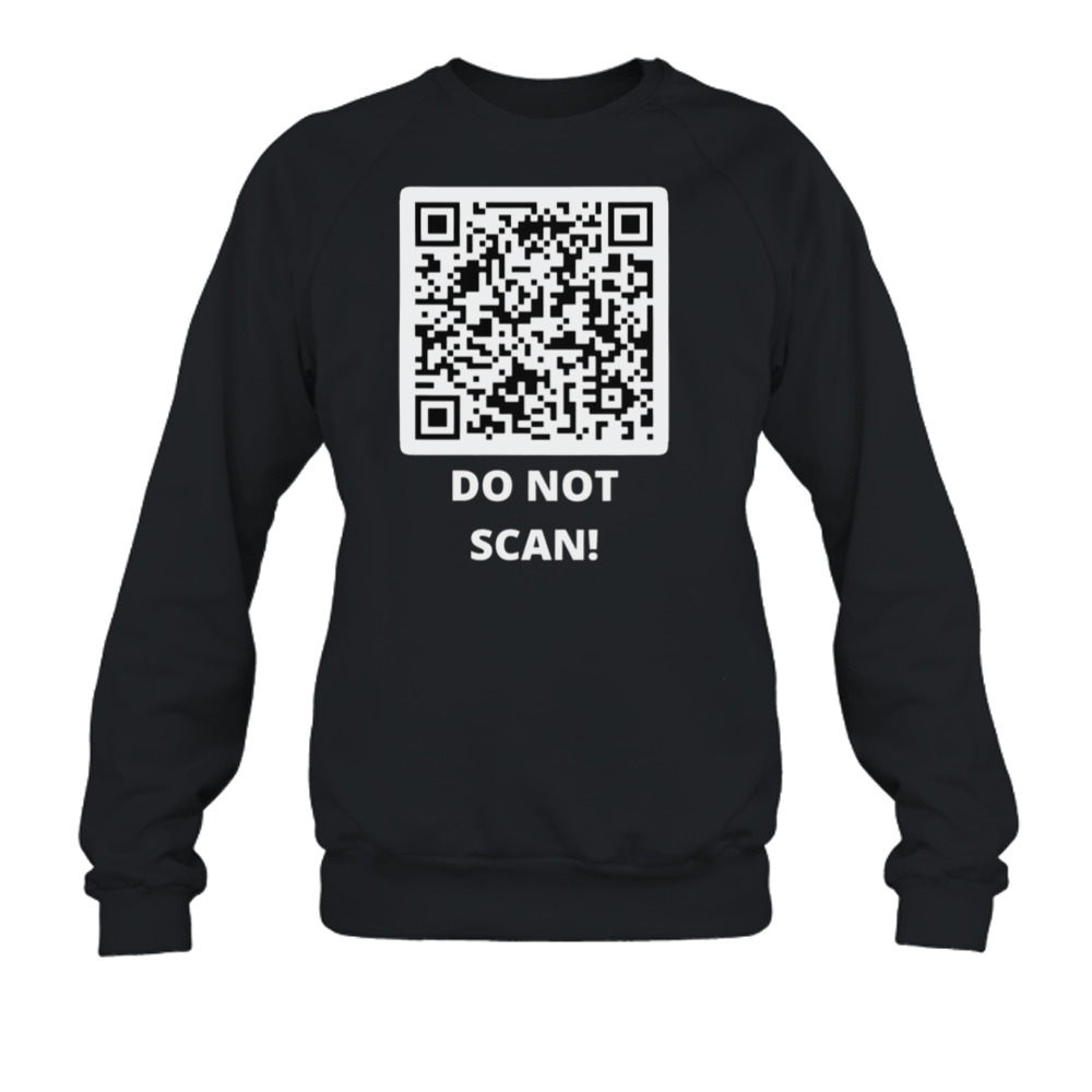 Rick Roll QR code' Unisex Crewneck Sweatshirt