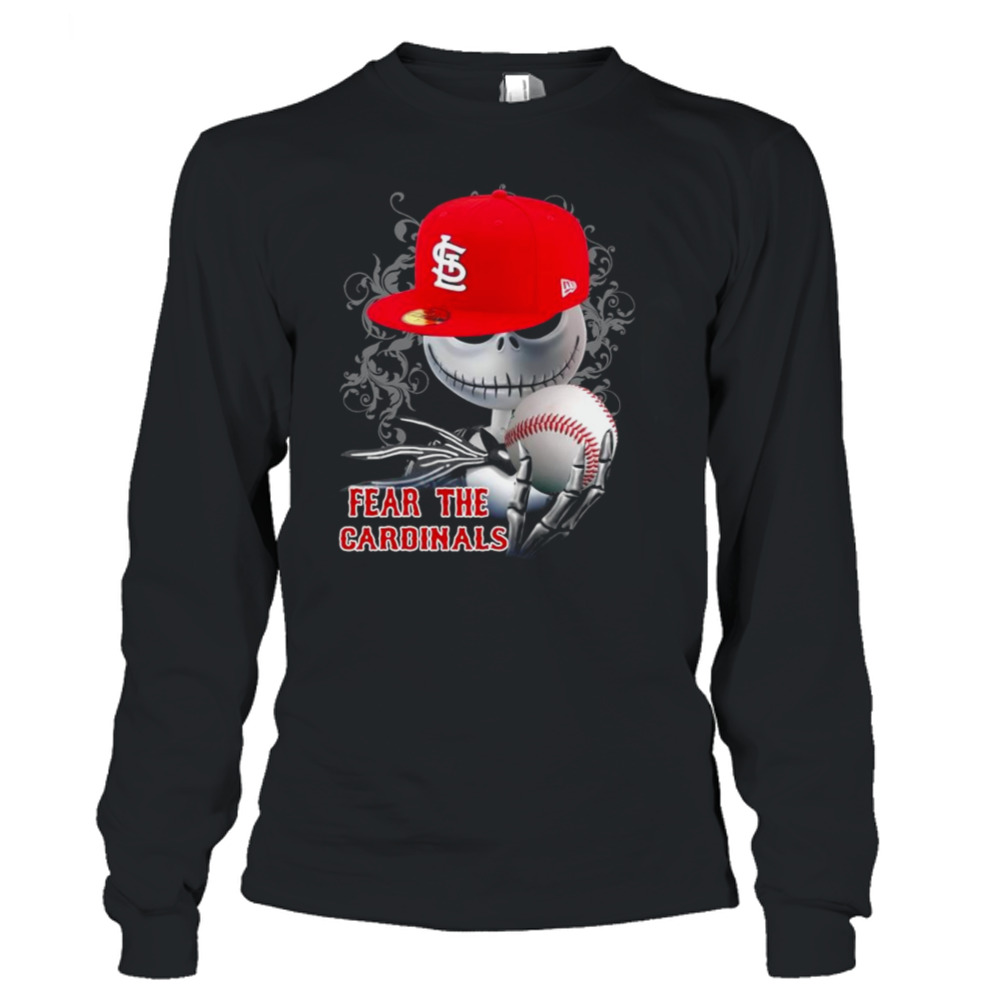 St. Louis Cardinals Jack Skellington Fear The Cardinals Halloween