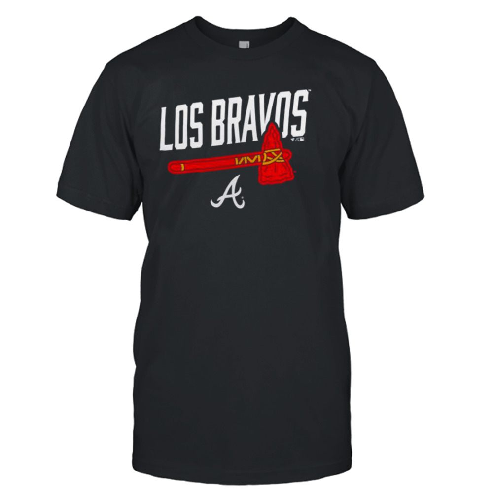 Atlanta Braves Los Bravos shirt, hoodie, sweater, long sleeve and