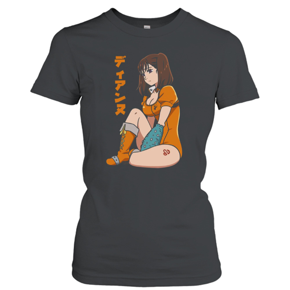 The Seven Deadly Sins Diane Blue And Orange T-Shirt