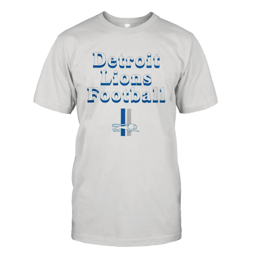 Detroit Lions Nfl X Darius Rucker Collection Logo Football Shirt