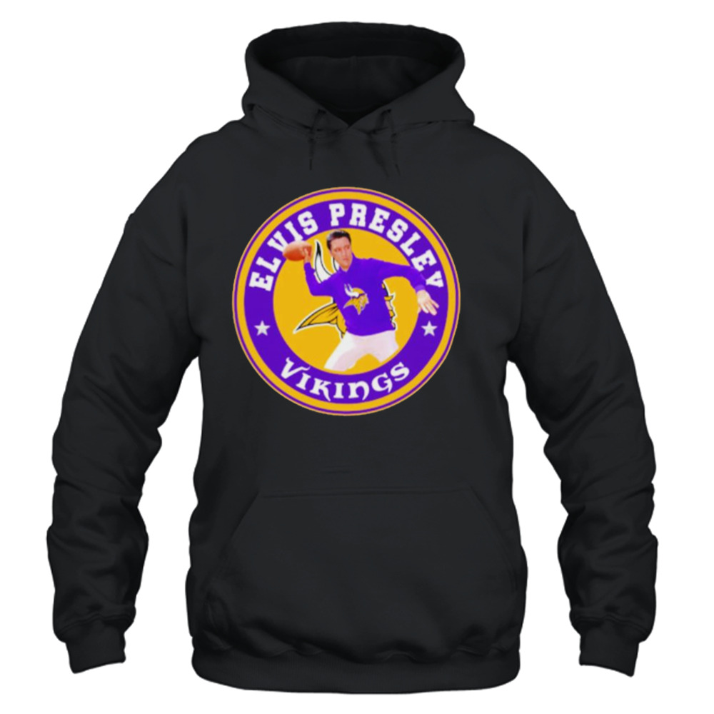 Premium Elvis presley minnesota vikings shirt, hoodie, sweater