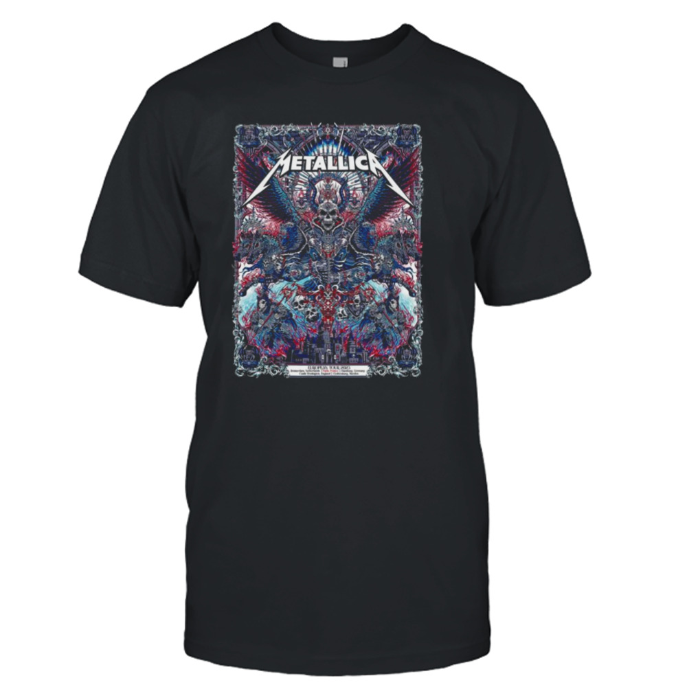 Metallica t shirt worldwired best sale tour 2019