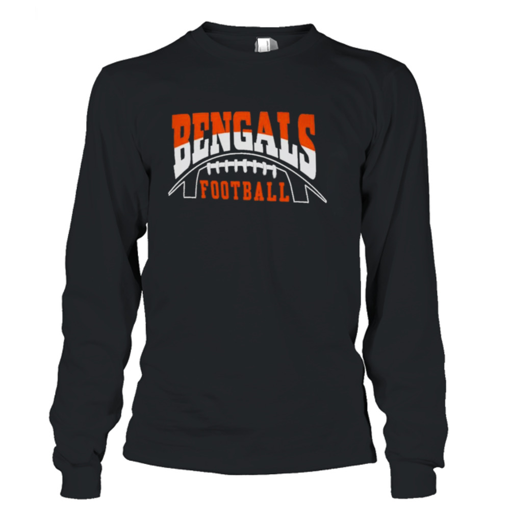 Official Mitchell and ness youth cincinnatI bengals wordmark T