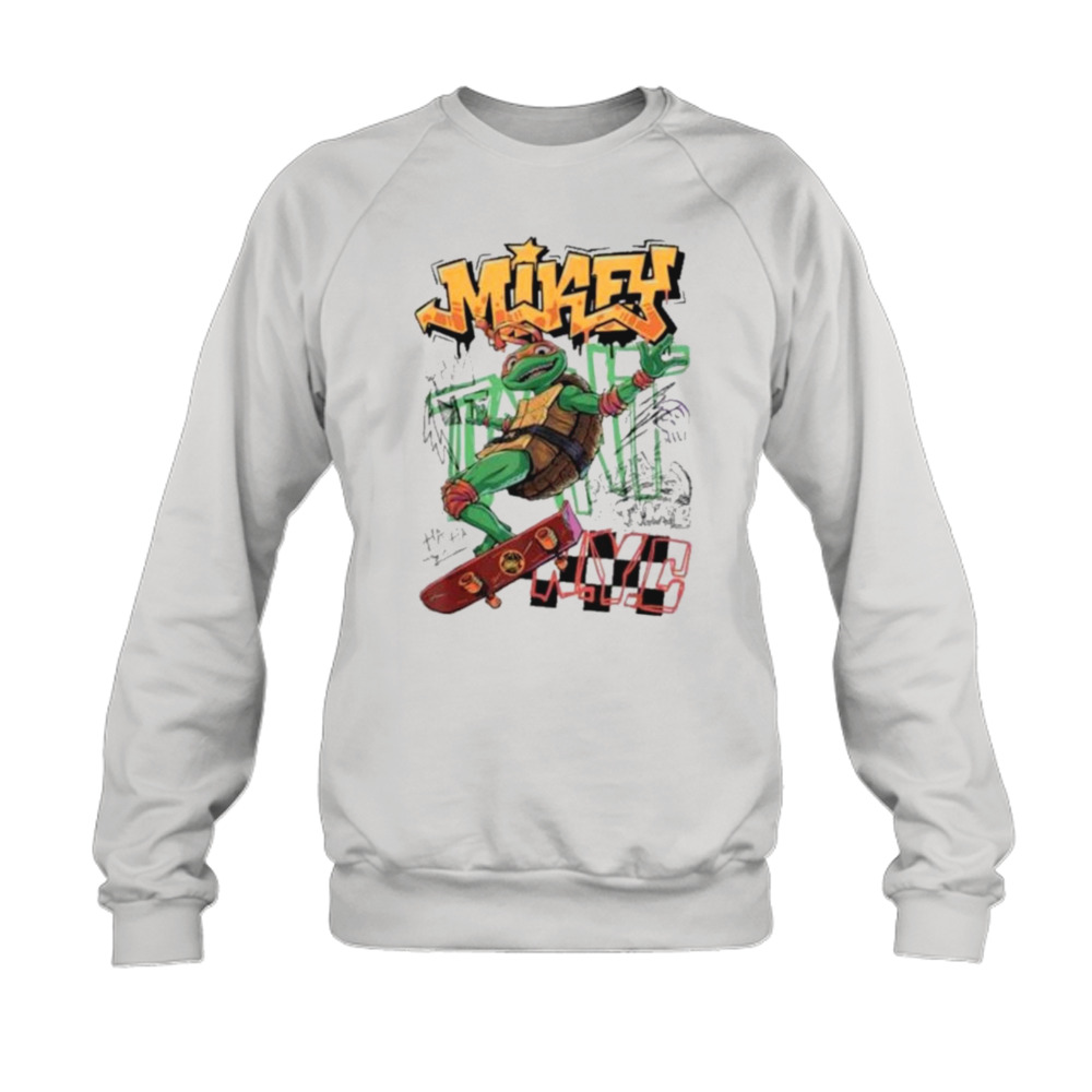 Teenage Mutant Ninja Turtles Mutant Mayhem Skater Mikey Art Design