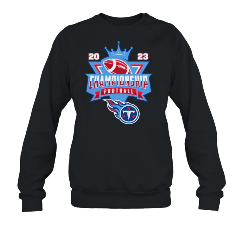 Tennessee Titans 2023 Championship Football NFL logo T-shirt