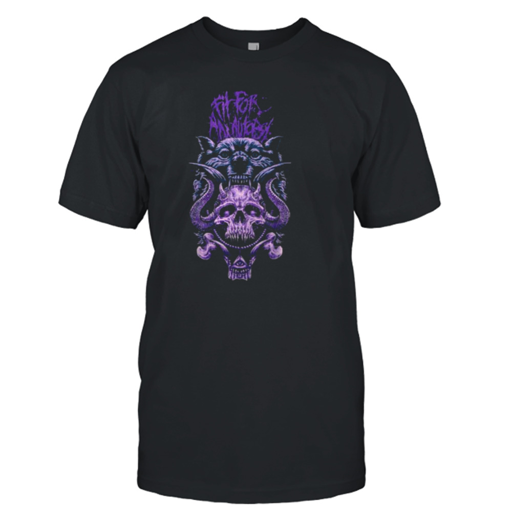 Werewolf Bite Demon Head Fit For An Autopsy shirt