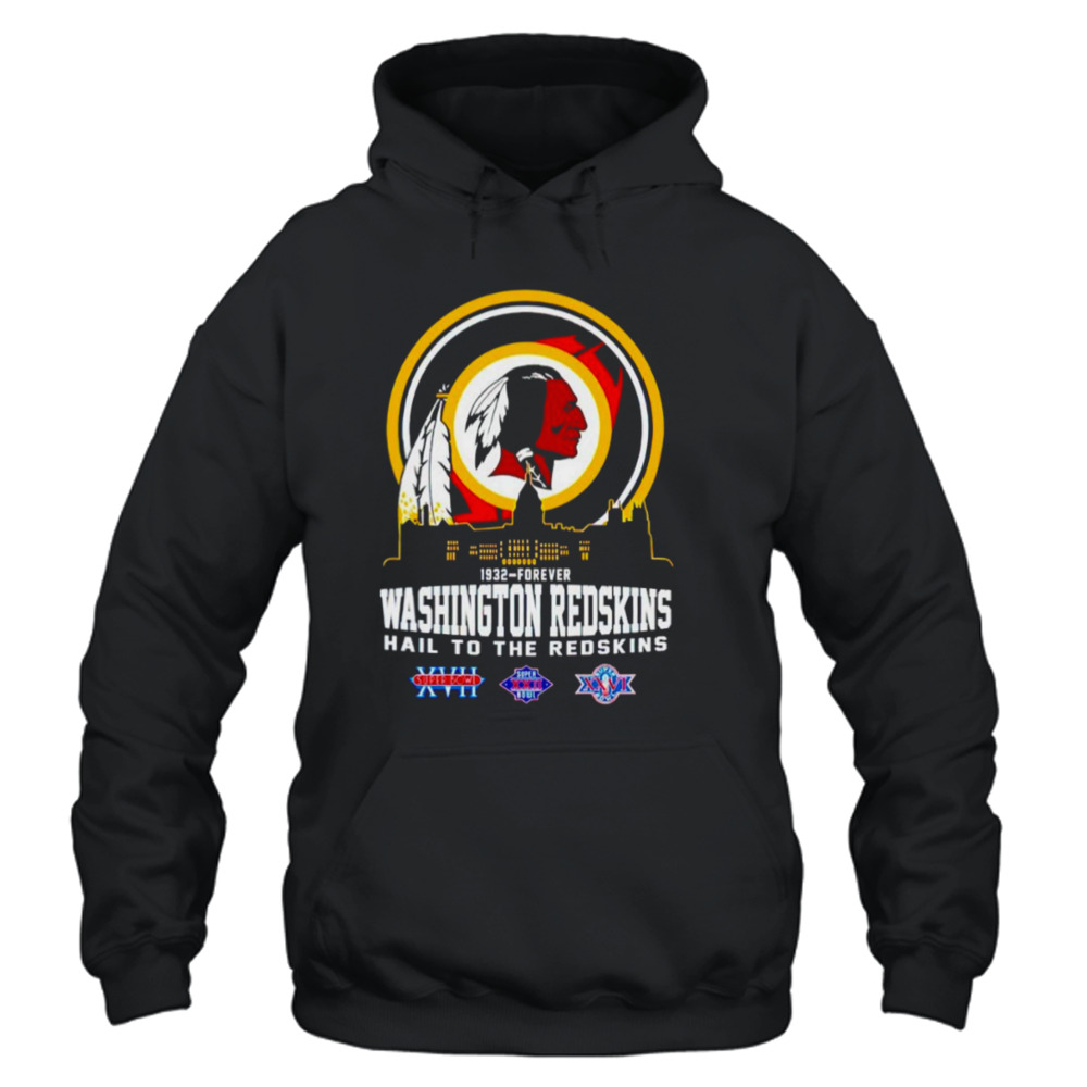 Washington Redskins 1932-forever Hail To The Redskins T-shirt - Shibtee  Clothing