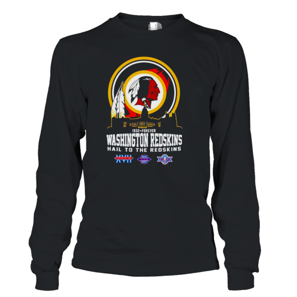 Washington Redskins 1932-forever Hail To The Redskins 2023 Logo Shirt