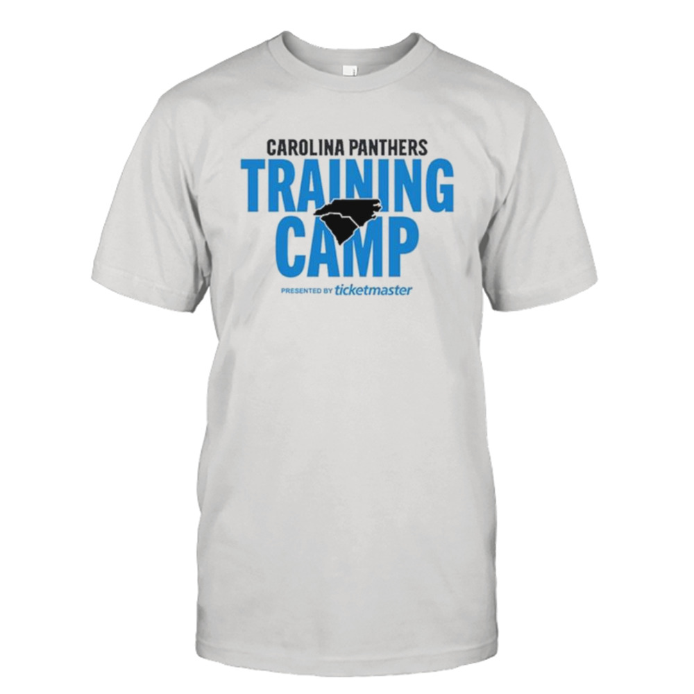 Carolina Panthers training camp presented by ticketmaster shirt