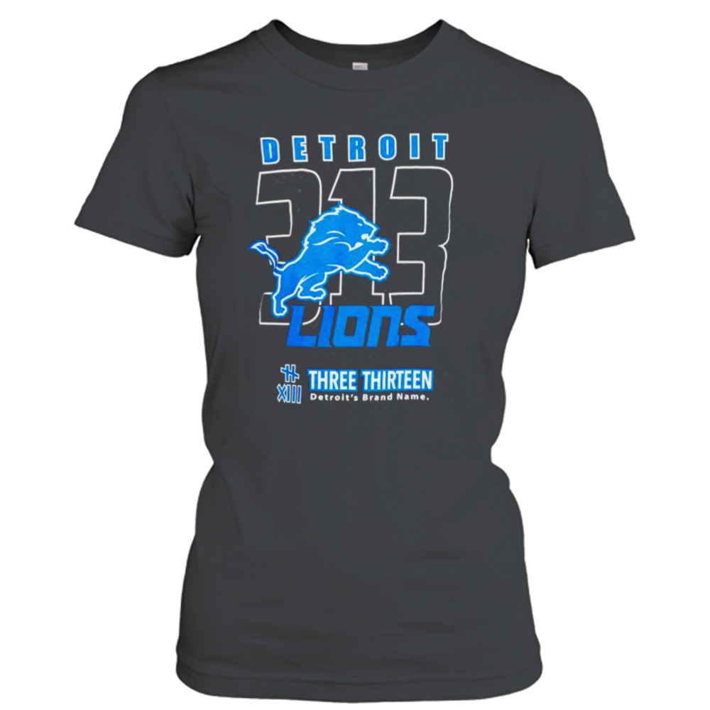 Original detroit Lions Three Thirteen Area Code T-Shirt, hoodie