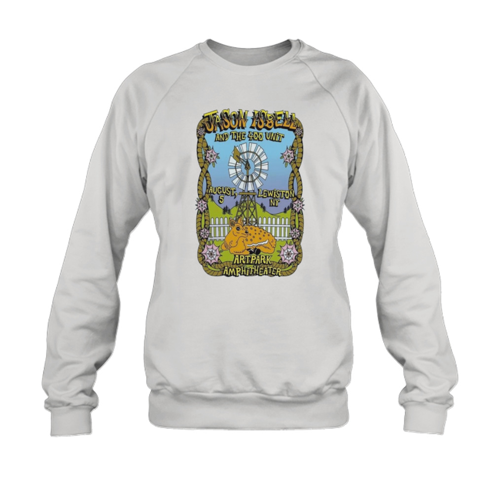 Jason Isbell Concert Tour Artpark Mainstage Theater Lewiston NY August 5 2023 Shirt 5 Sweatshirt
